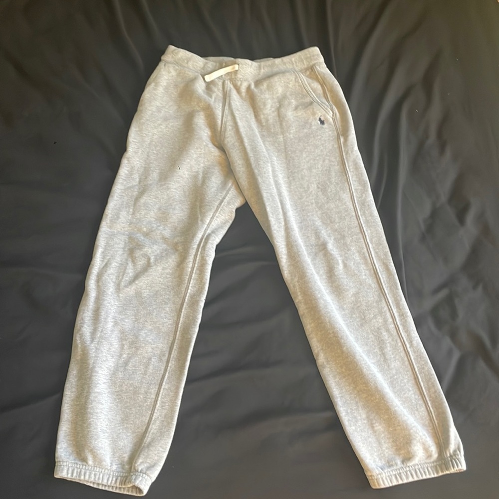 Polo Ralph Lauren grey sweatpants.